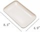 4PCS Wheat Straw Food Plate, Durable dessert Plates appetizer Plate Perfect for Home and Kitchen (Small)