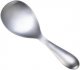 Rice Paddle Spoon Non- Stick Food Serving Spoon Stainless Steel Rice Spoon Kitchen Utensils for Home Restaurant Silver